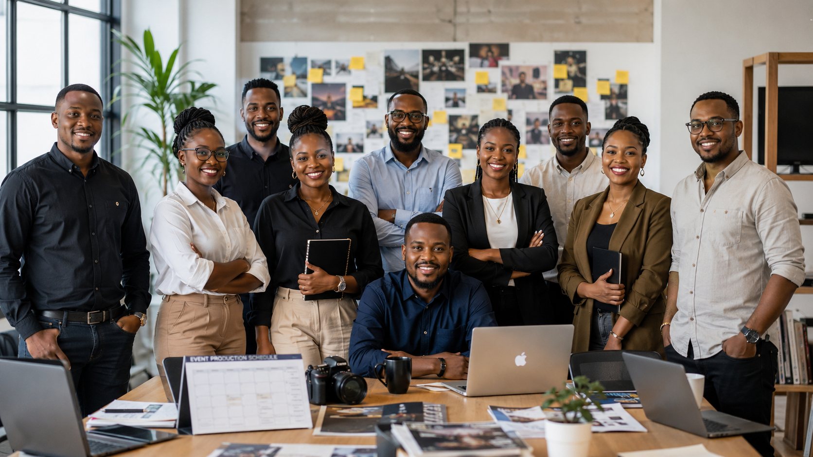 Creative and commercial team collaboration